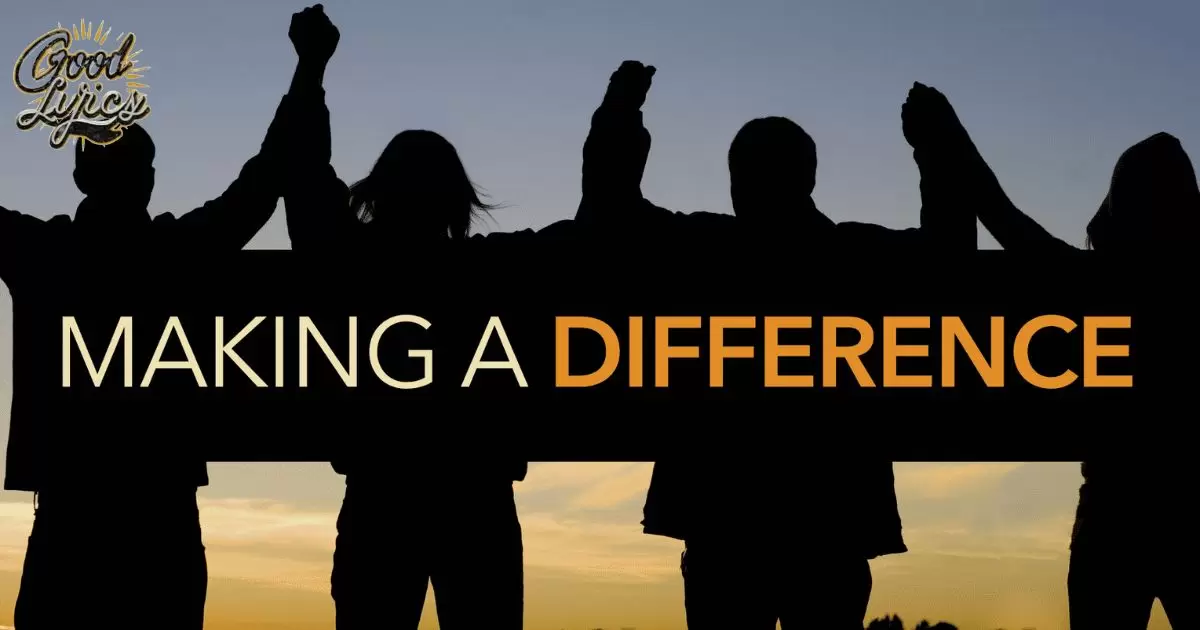 What motivates you Making a difference