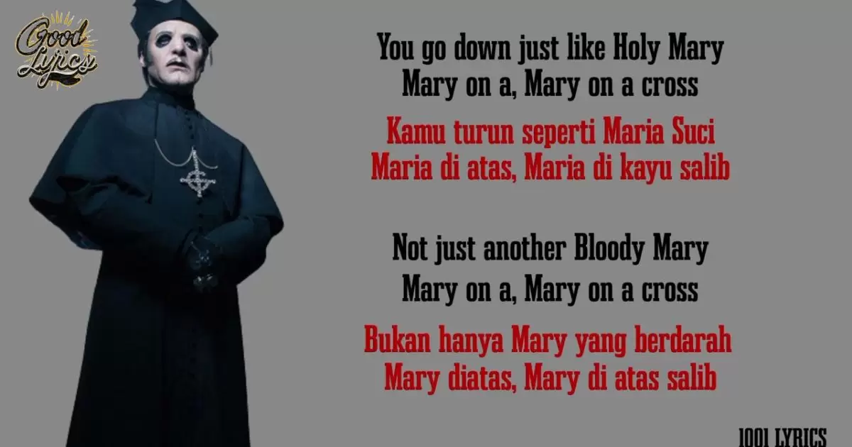 Mary On A Cross Lyrics-goodlyricss