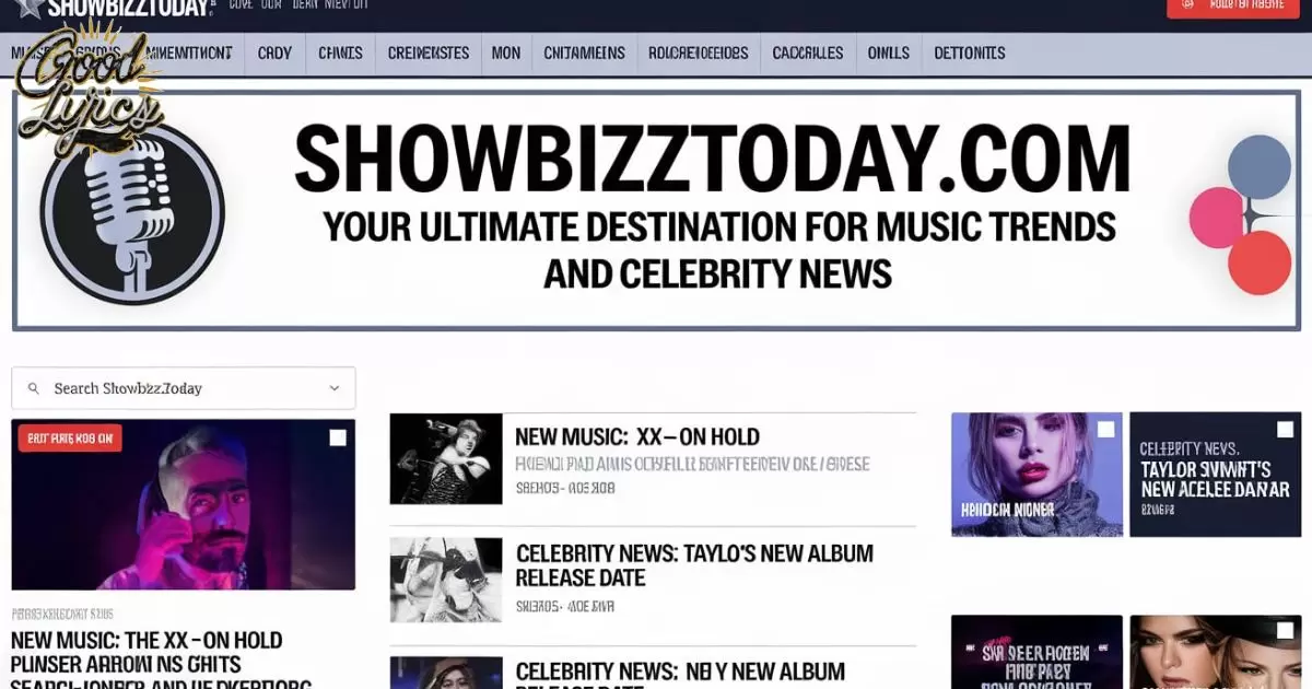 Showbizztoday.com Your Ultimate Destination for Music Trends and Celebrity News