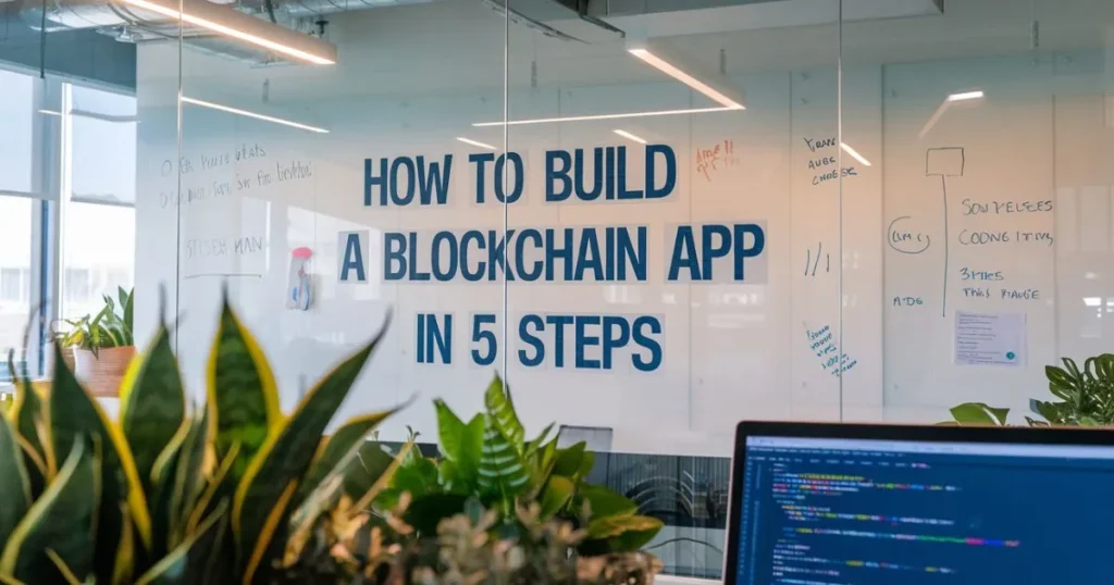 How to Build a Blockchain App in 5 Steps